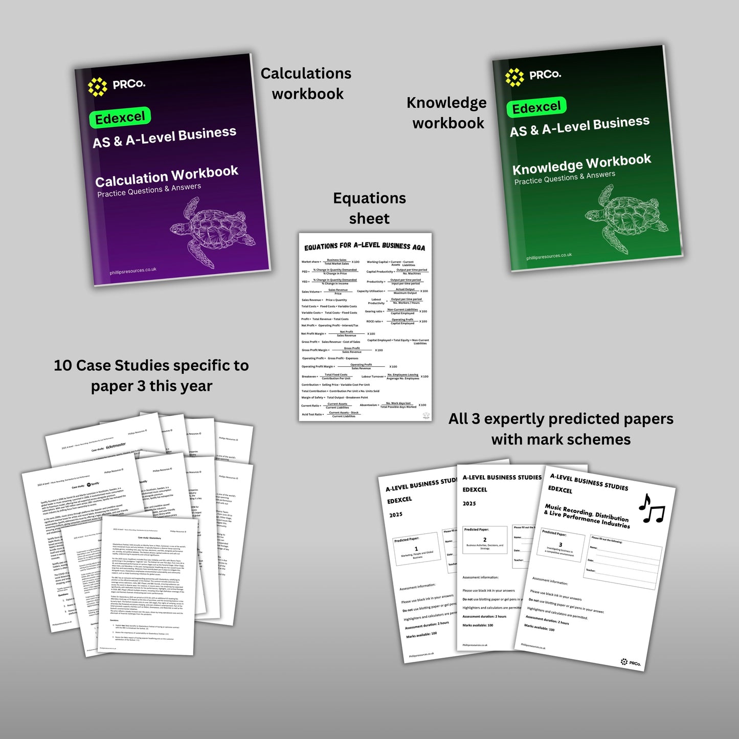 Last-Minute Revision Bundle: A-Level Business Edexcel