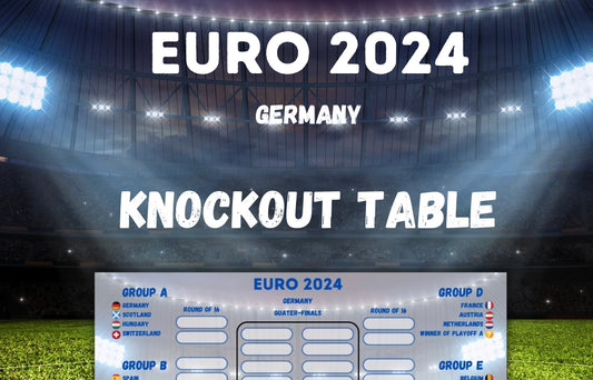 Euro 2024 Knockout table