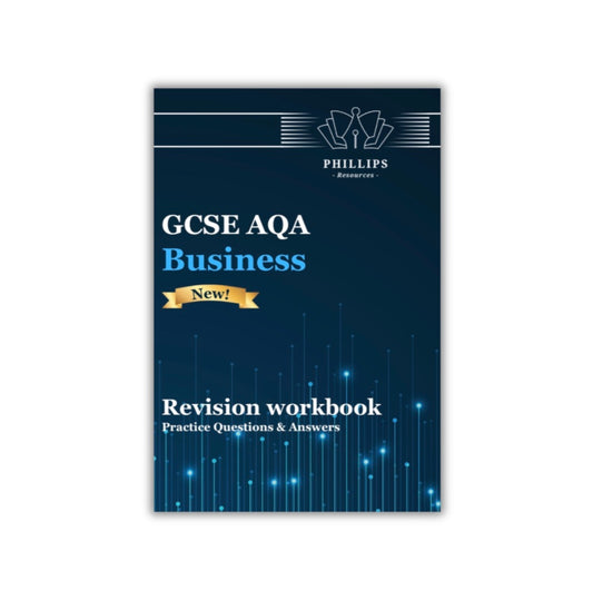 GCSE AQA Business Revision Workbook: Practice questions & Answers