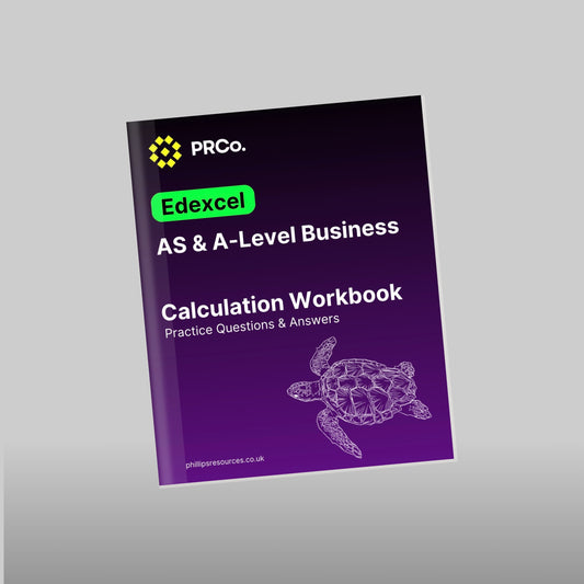 A-Level Business Edexcel Calculation Practice Workbook