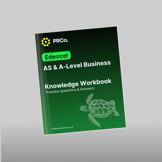 A-Level Business Edexcel Knowledge Practice Workbook