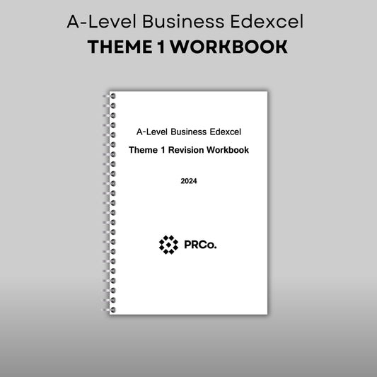 Theme 1 Workbook A-Level Business Edexcel