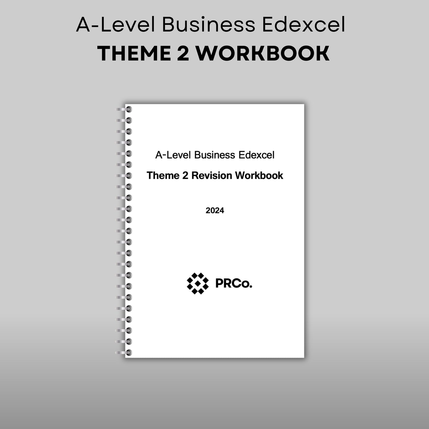 Theme 2 Workbook A-level Business Edexcel