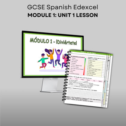 GCSE Spanish Edexcel Module 1 ¡Diviértete: Unit 1 Lesson - Mi vida digital