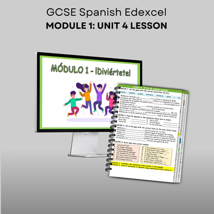 GCSE Spanish Edexcel Module 1 ¡Diviértete: Unit 4 Lesson - El fin de semana pasado