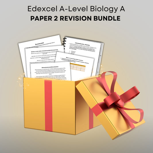 Edexcel A-Level Biology A Paper 2 Revision Bundle