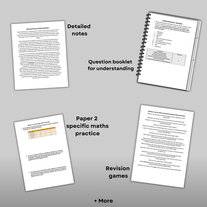 Edexcel A-Level Biology A Paper 2 Revision Bundle