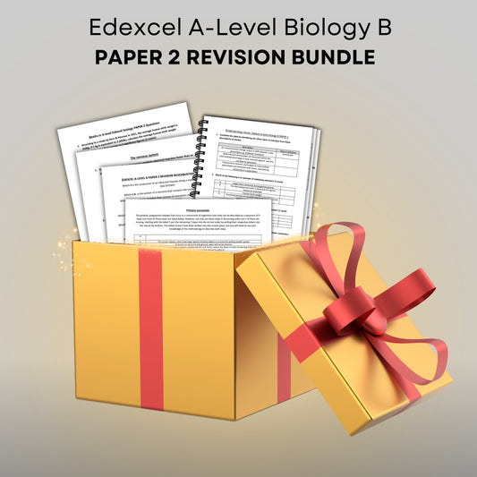 Edexcel A-level Biology B: Paper 2 Revision Bundle