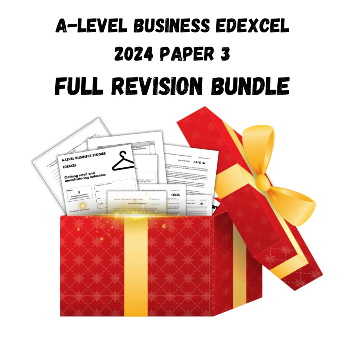 CLOTHING RETAIL FULL REVISION A-level Business Edexcel 2024