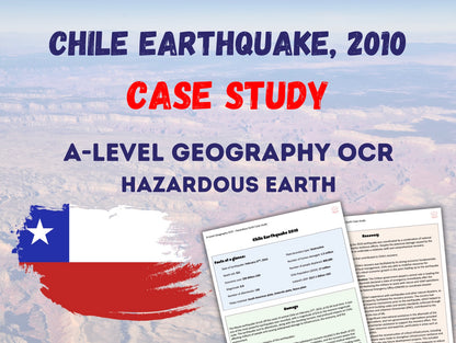 6x Hazardous Earth Case Studies OCR A-Level Geography