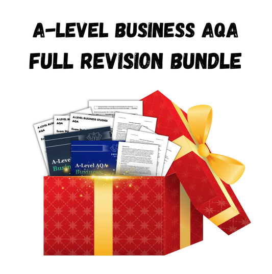 A-Level Business AQA FULL Revision Bundle