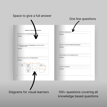 A-Level Business Knowledge Practice AQA workbook