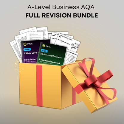 A-Level Business AQA FULL Revision Bundle