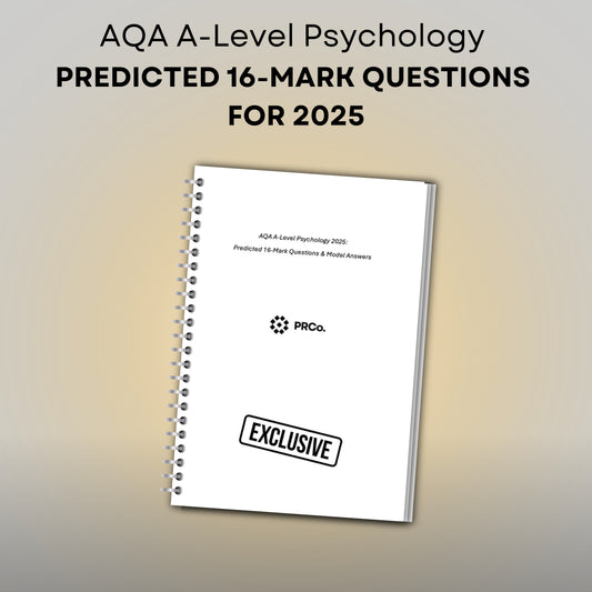 A-level AQA psychology predicted exam questions for 2025