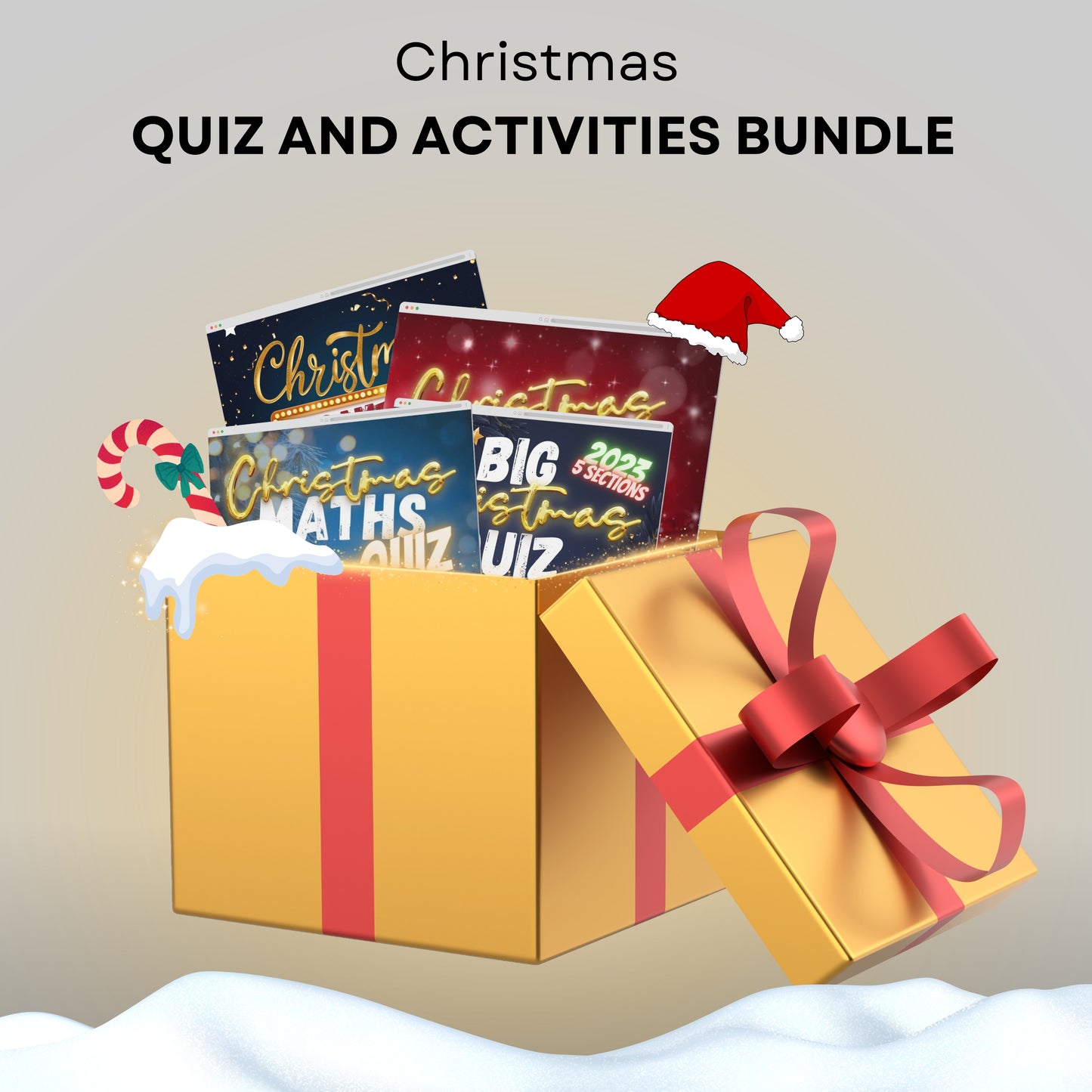 Christmas Quiz and Activities Bundle